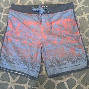 Micros Men’s Flower Board Shorts. Size 36